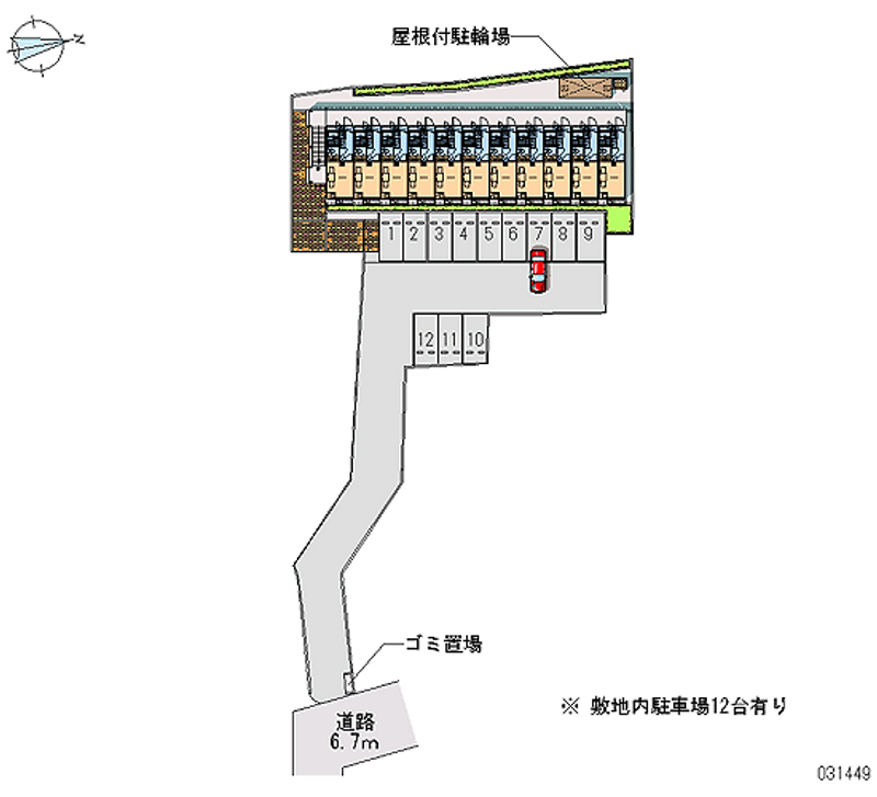 31449 Monthly parking lot