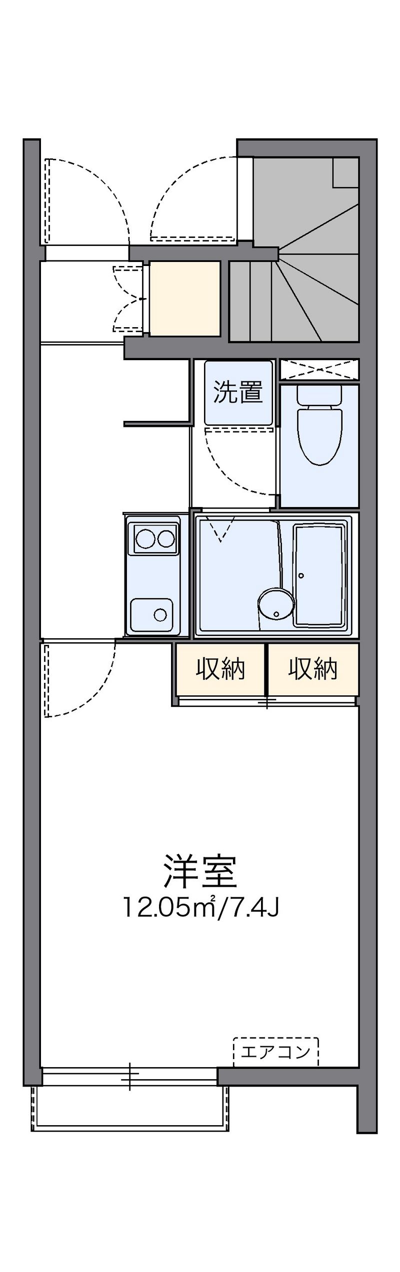 レオネクストロイヤル神栖 間取図