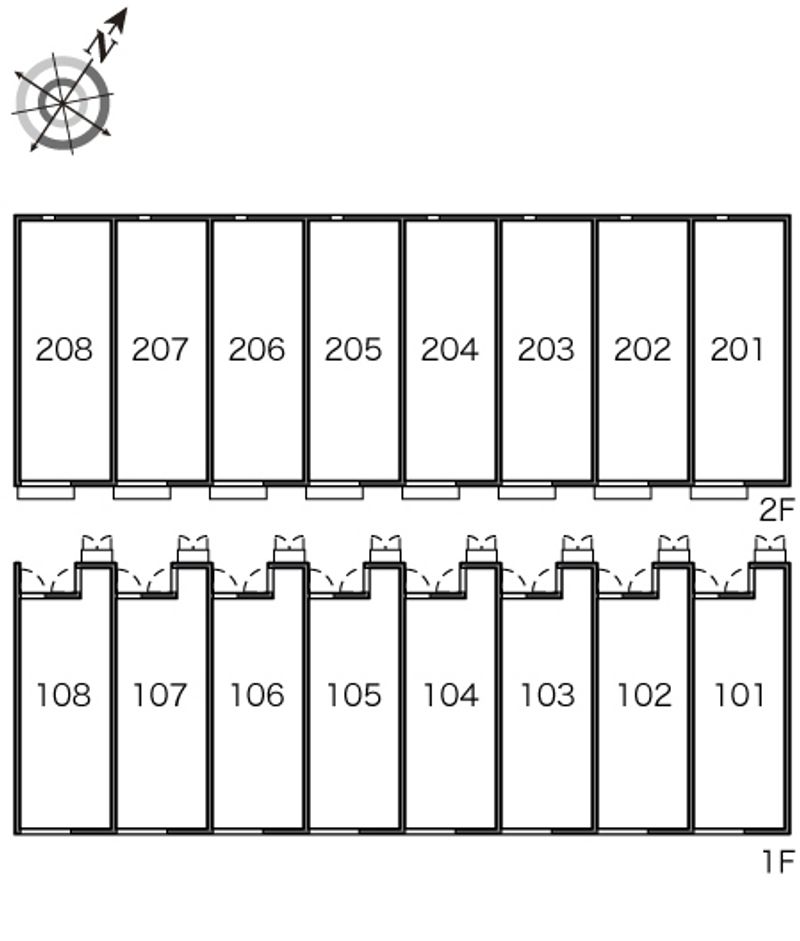 レオネクストブーケ 間取り配置図