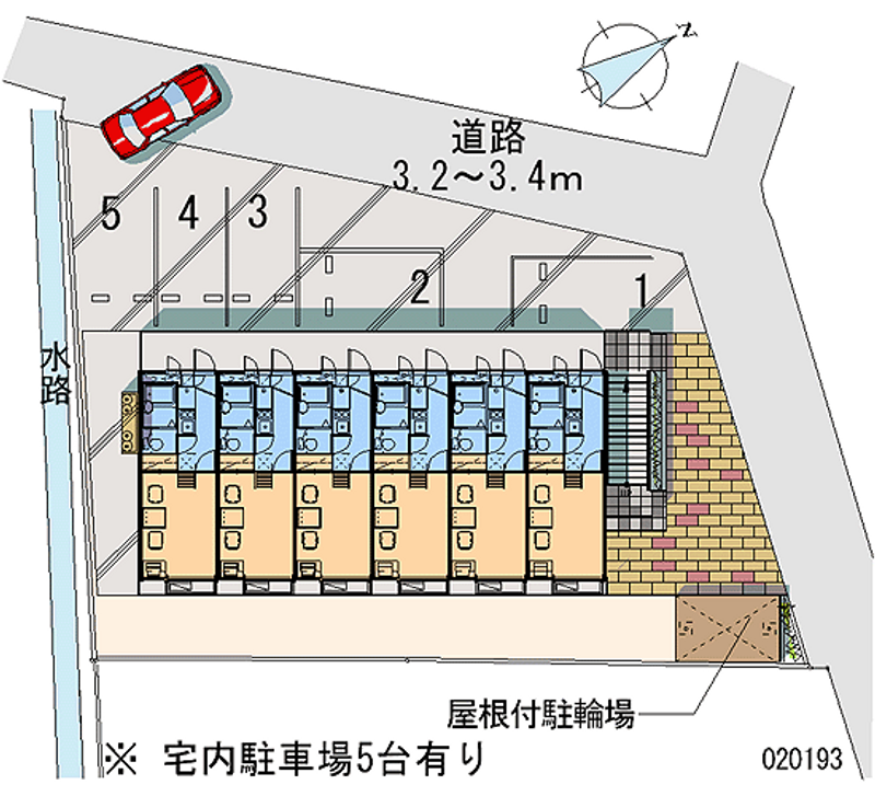 20193 Monthly parking lot