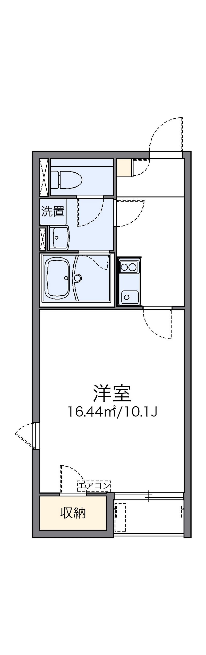レオネクストプランドール 間取図