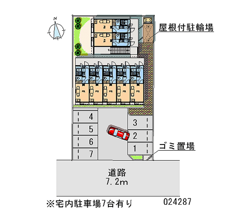 24287月租停車場