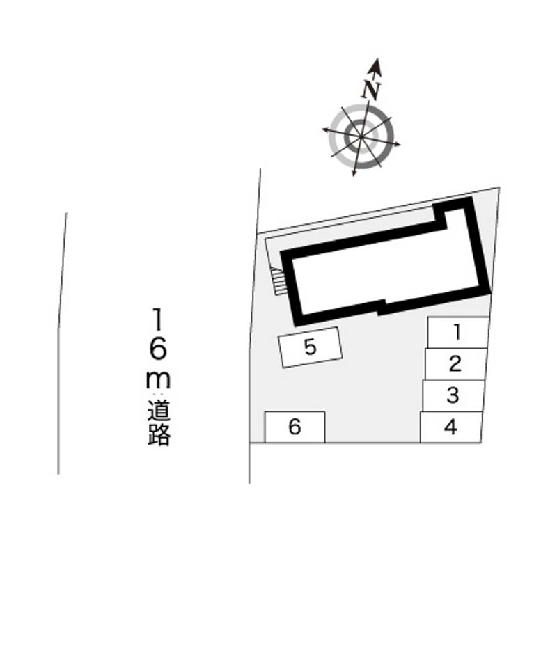 レオパレスＶｉｅｎｔｏ 配置図