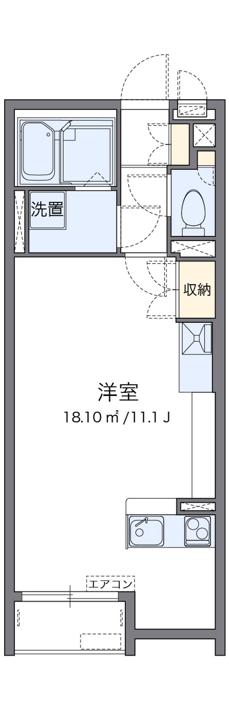 レオネクストミルアージュ 間取図