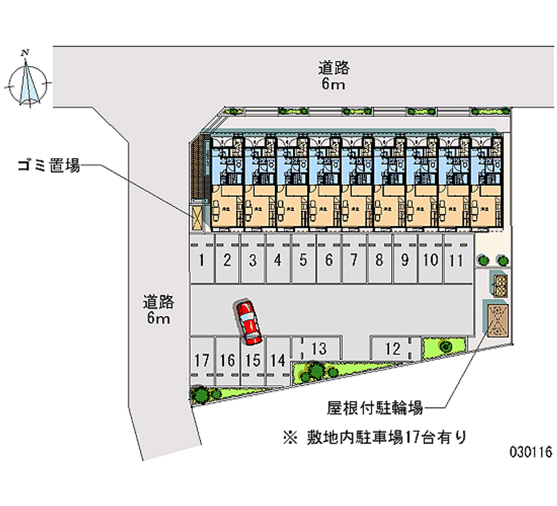 30116 Monthly parking lot