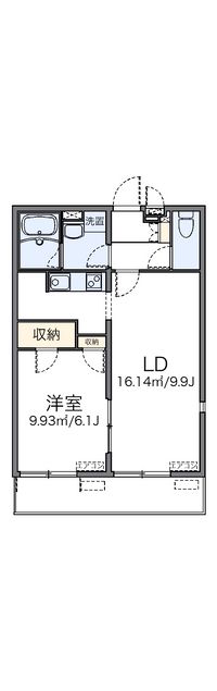 レオネクストゆずの木 間取り図