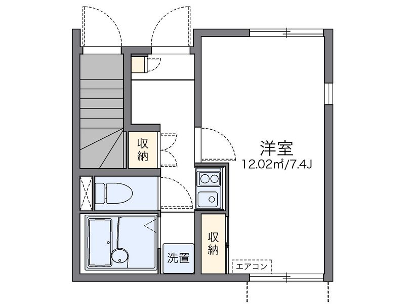 レオネクストナスコ 間取図