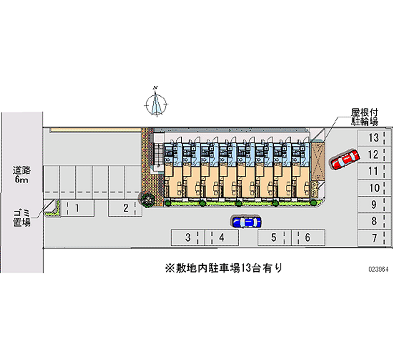 23964月租停車場