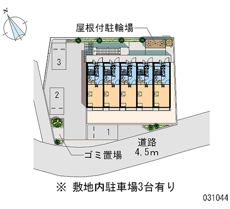 31044 Monthly parking lot