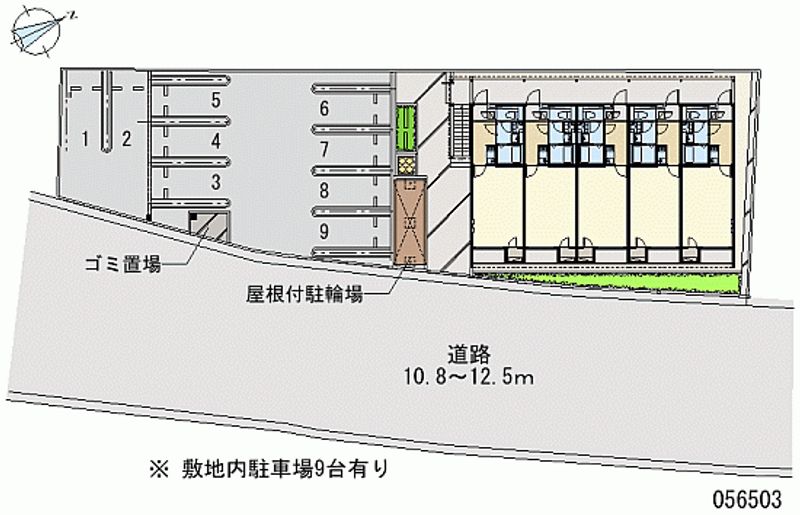 56503月租停車場