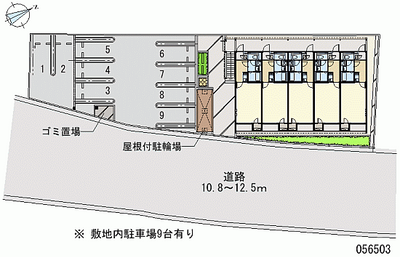 56503 Monthly parking lot