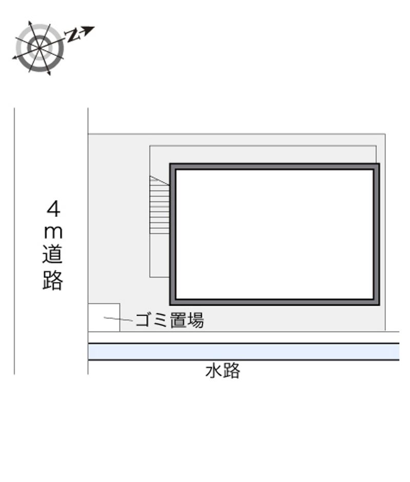 レオパレスＣＡＬＭ 配置図