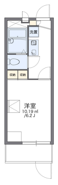 レオパレスフリーダム 間取り図