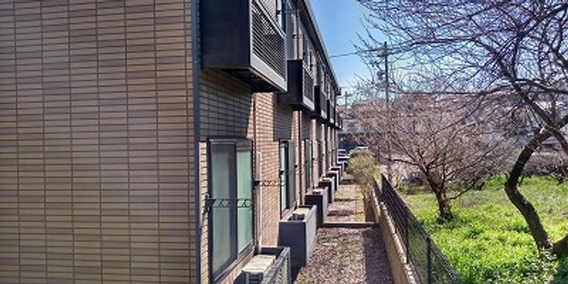レオパレス鍋山 バルコニー