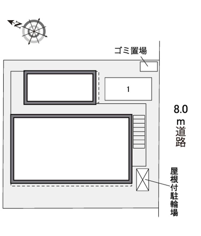 レオパレスタキオン 配置図