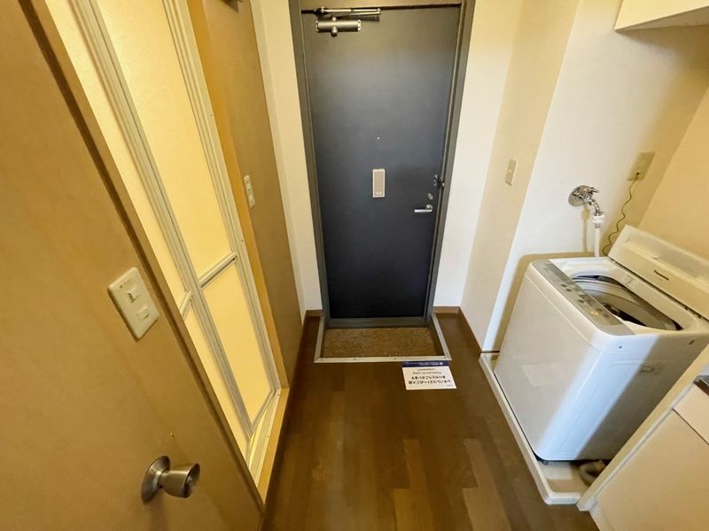 レオパレス杜の家 玄関