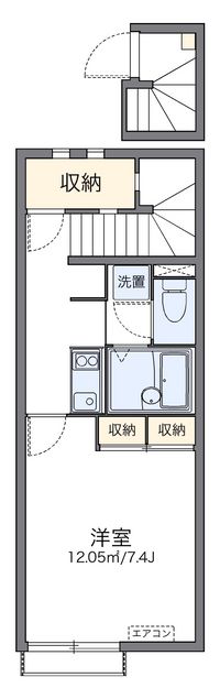 レオネクストプラシード　Ａ 間取り図