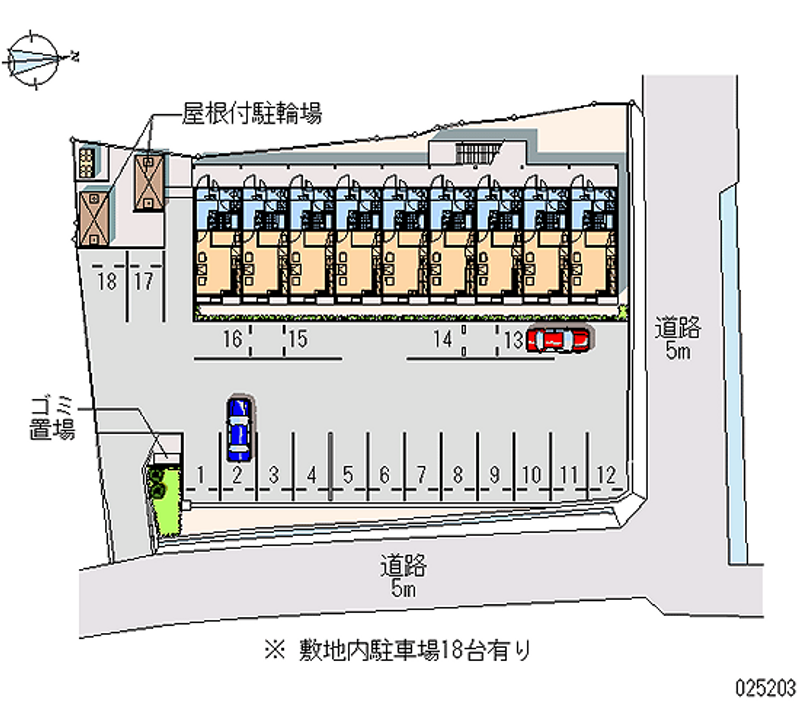 25203 Monthly parking lot