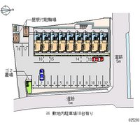 25203 Monthly parking lot