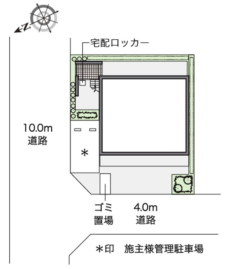 レオパレスラッキー 配置図