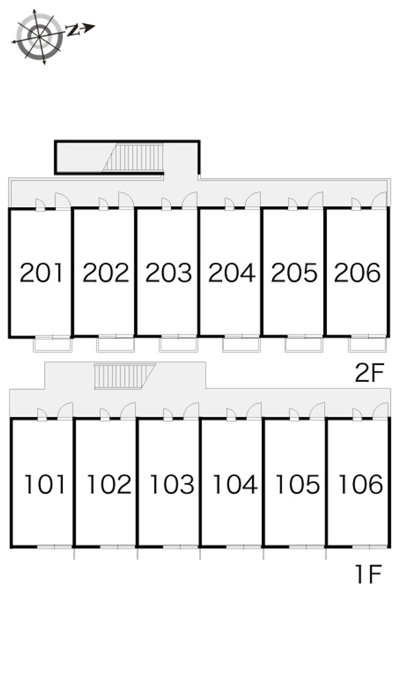 レオパレスＮＯＲＩ 間取配置図