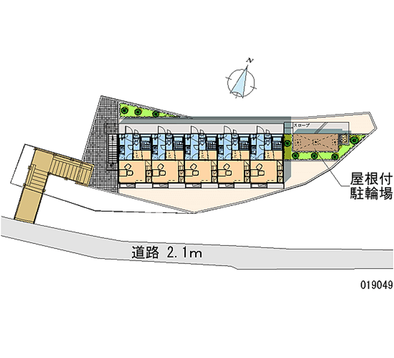 レオパレスｗｉｌｌ 区画図