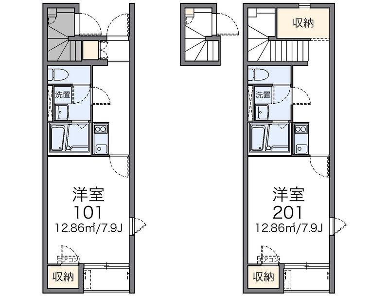 レオネクスト西河原 間取図