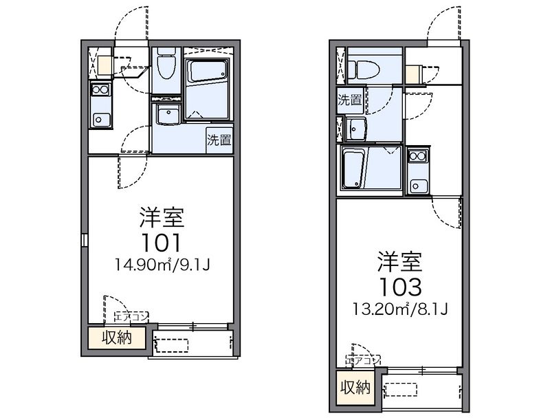 レオネクストａＳａⅡ 間取図