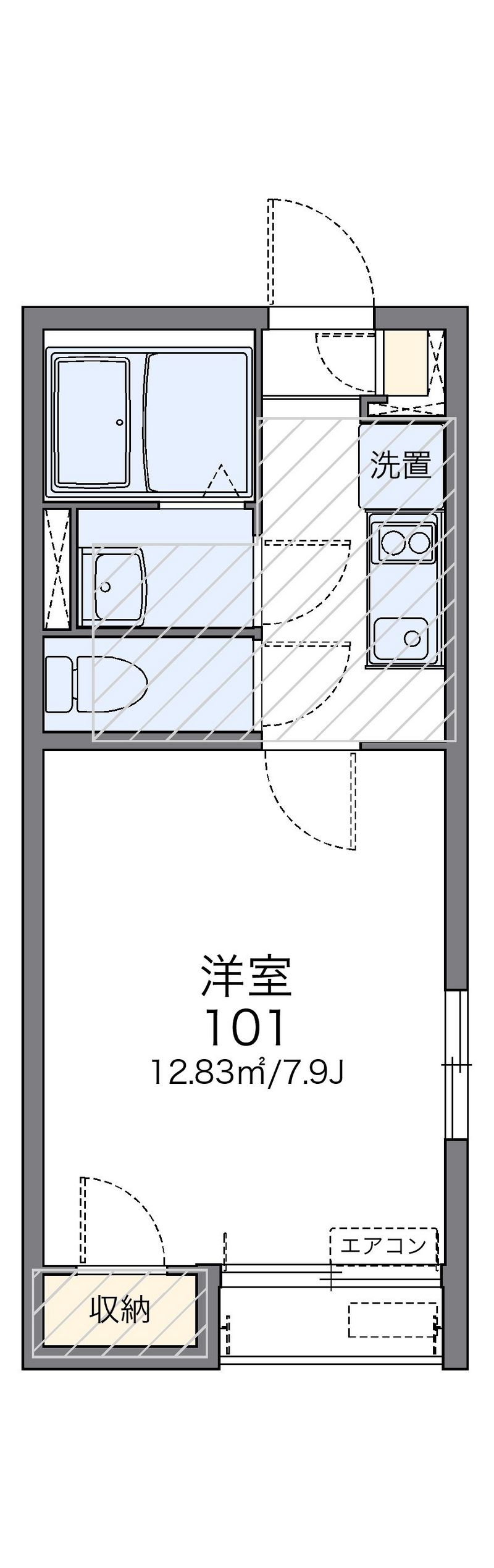 レオネクストＯＮＥ　戸田公園 間取図