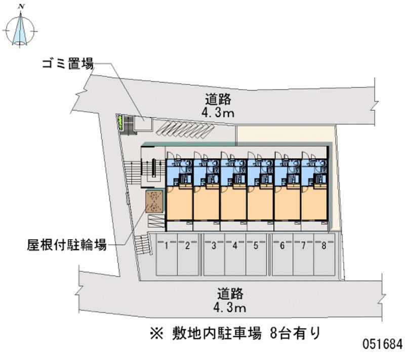 51684月租停车场