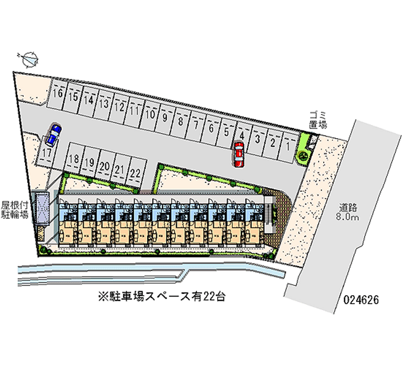 24626 Monthly parking lot