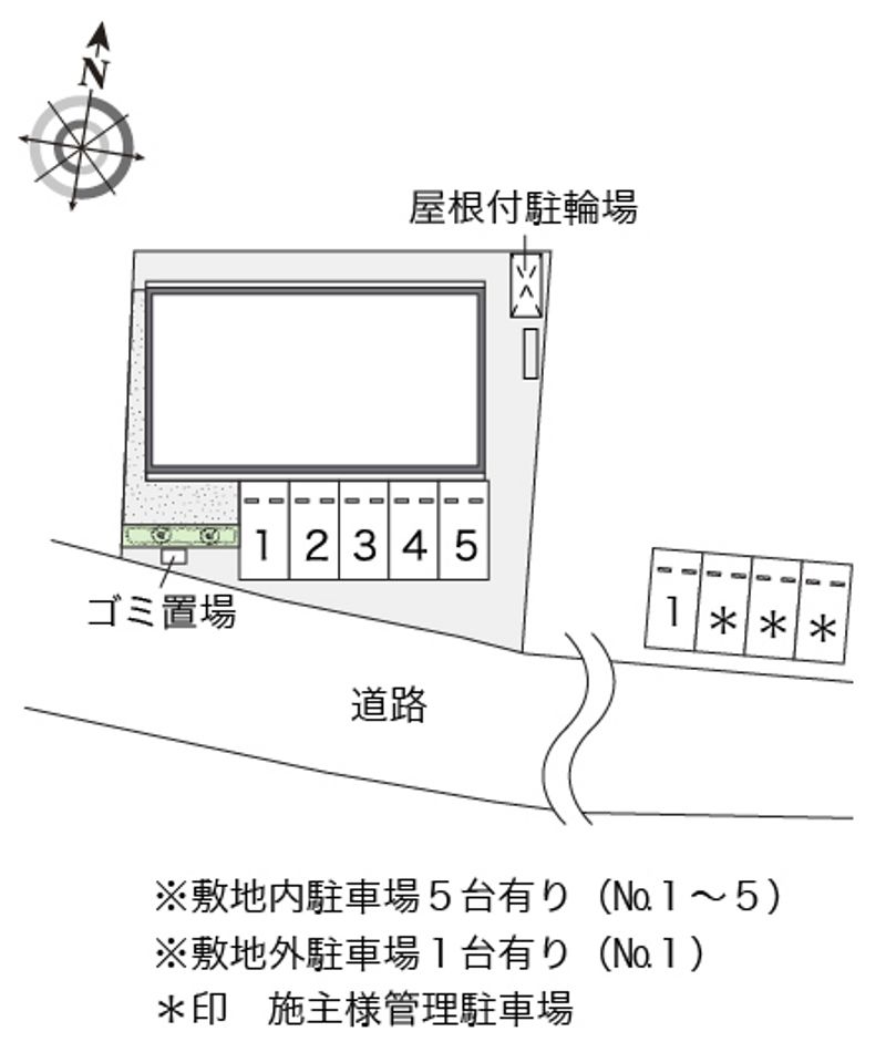 レオネクストサニーホームズⅢ 配置図