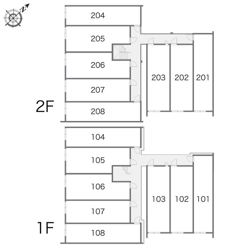 アルクＫⅡ 間取り配置図