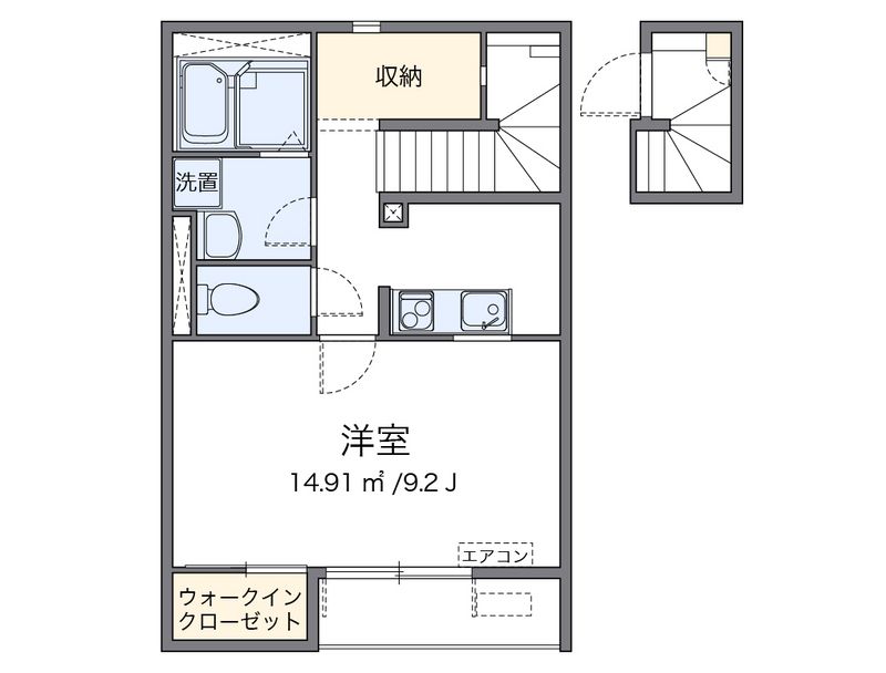 レオネクストシャイン花園 間取図