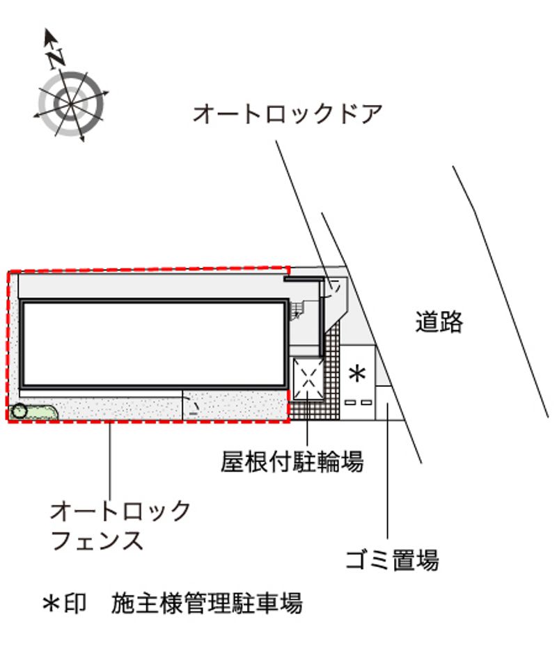 レオネクストアスカ 配置図