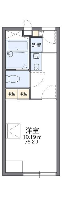 レオパレス藤井 間取り図