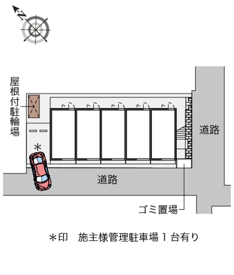 レオパレスパルタ 配置図