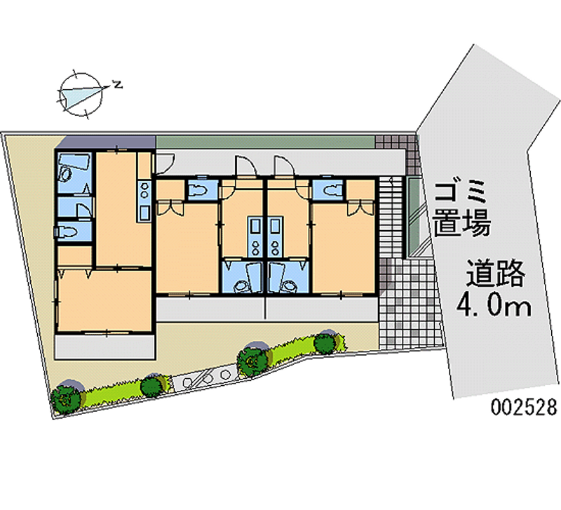 leopalace Nishi Kawaguchi Dai30 배치도