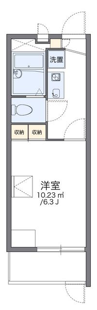 レオパレス大池橋 間取り図