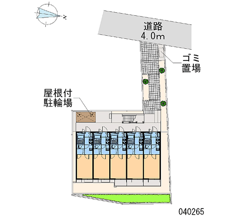 レオパレスプリマベーラ大成 区画図