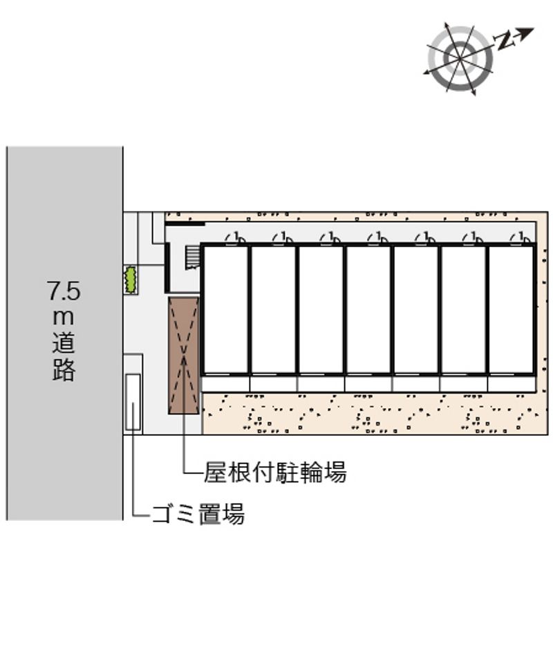 ミランダルッシェロ 配置図