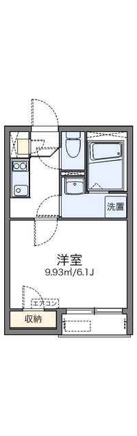 レオネクスト八本松 間取り図