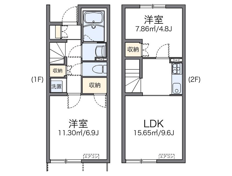 レオネクスト白帆台 間取図