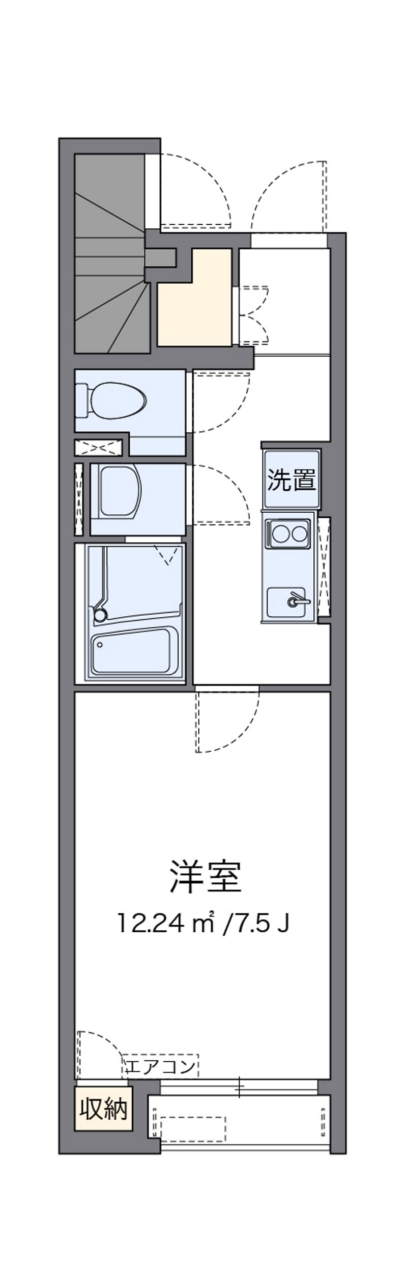 クレイノランブラス 間取図