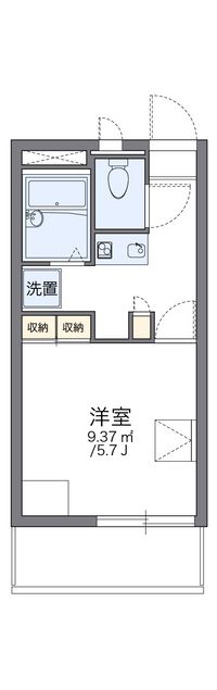 レオパレス千石西 間取り図