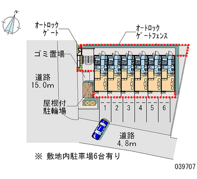 39707月租停车场