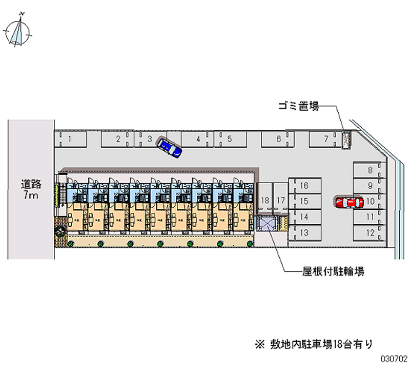 30702 bãi đậu xe hàng tháng