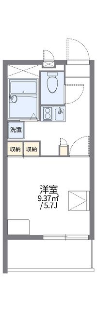 レオパレスアルカンシェル 間取り図