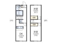 レオパレスラメール 間取り図