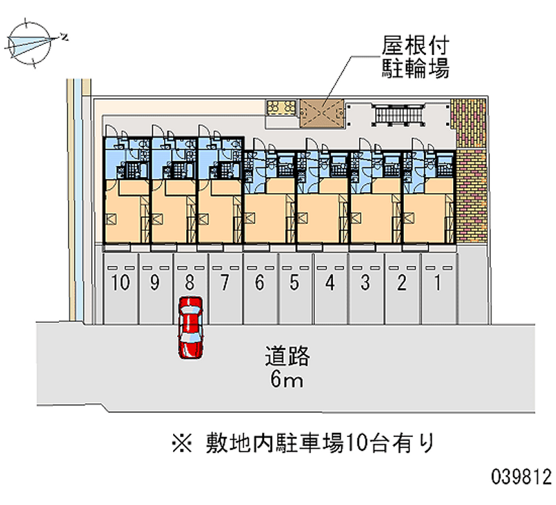 レオパレスアドヴァンス 月極駐車場